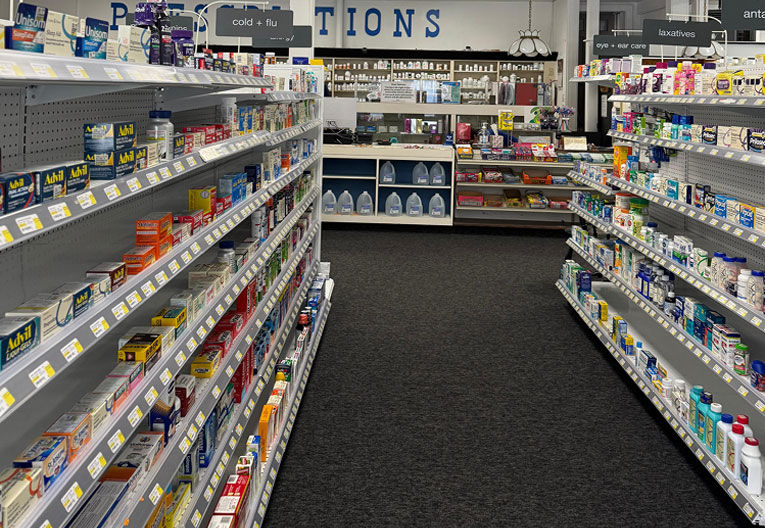 Community Pharmacy Interior