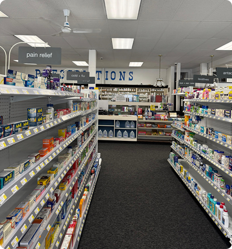 Balboni's Drug Store Interior